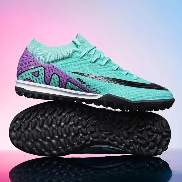 New Men Match Sneakers Football Boots Cleats Mid-top Soccer Shoes High-quality Hot-selling Non-Slip FG/TF Futsal Indoor