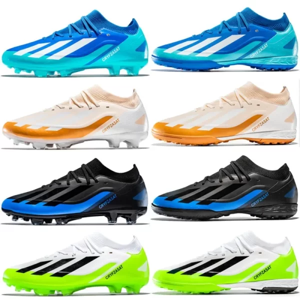 Low-Top Football Shoes for Men And Women Artificial Grass AG Long Nail Teenagers Students Training Sports Shoes Cross-Border Put