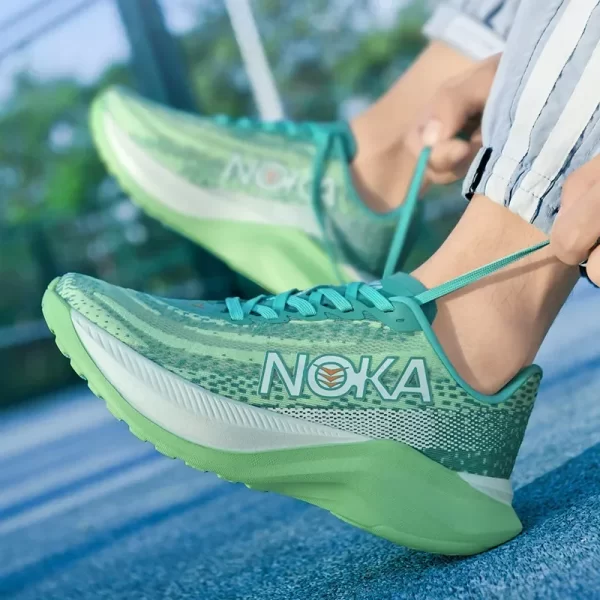 Men's Running Shoes Jogging Breathable Mesh Cushioning Outdoor Couple Non-Slip Trainer Race Sneakers Luxury shoes Off-road Shoes