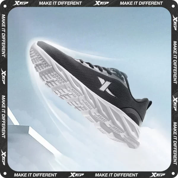 Xtep Running Shoes For Men 2021 Summer Lightweight Men's Sports Shoes Cushioning Jogging Breathable Sneakers 879219110037