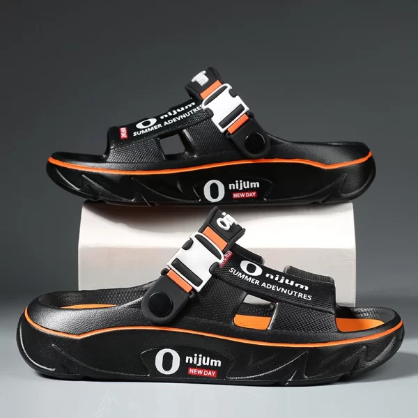 Men Slippers Summer New 2025 Slides Dual-purpose Sandals EVA Soft-sole Unisex Men Women Indoor Outdoor Walking Beach Shoes