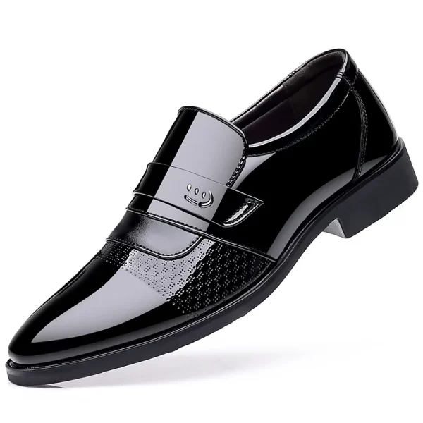 Luxury Mens Leather Shoes Retro Carved Lace-up Brogue Oxford Wedding Men Dress Shoes Male Formal Business Gentleman Office Shoes