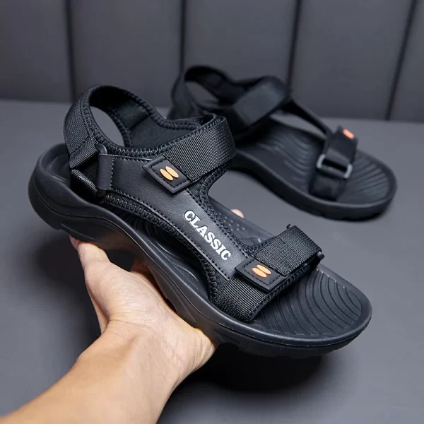 Men Sandals Non-slip Summer Flip Flops High Quality Outdoor Beach Slippers Casual Shoes Cheap Men's shoes Water Shoes
